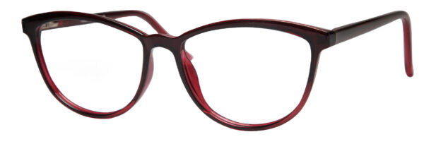 Enhance Eyeglasses 4351 55-16-145   Black, Brown, Burgundy or Green Fade