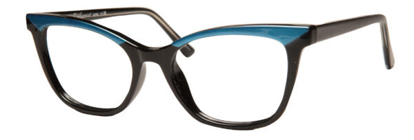 Enhance Eyeglasses 4354  54-19-143  Blue/Black, Purple/Black, Red/Black, White/Black