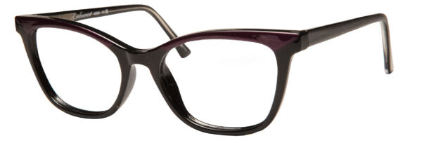 Enhance Eyeglasses 4354  54-19-143  Blue/Black, Purple/Black, Red/Black, White/Black
