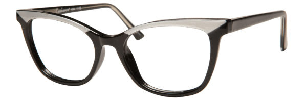 Enhance Eyeglasses 4354  54-19-143  Blue/Black, Purple/Black, Red/Black, White/Black