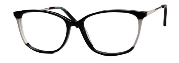 marie claire eyeglasses 6348   54-16-140   Black/White or Tortoise/Bone