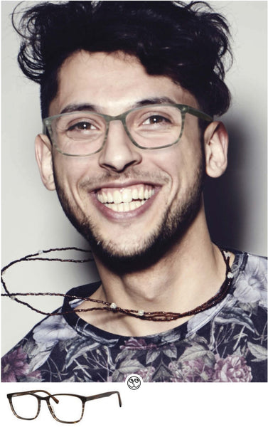 Esquire Eyeglasses 1611   53-17-140   Amber or Slate