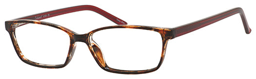 Enhance Eyeglasses 4130 53-14-145 Burgundy/Tortoise, Tortoise/Blue, Tortoise/Burgundy, Blue/Tortoise - EYE-DOC Shop USA