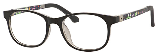 Enhance Eyeglasses 4132 46-17-130 Pink Crystal, Blue Crystal or Black Crystal - EYE-DOC Shop USA