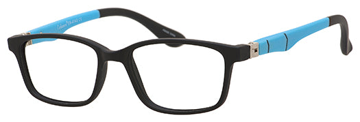 Enhance Eyeglasses 4143   44-15-125  Black Blue or Black Pink - EYE-DOC Shop USA