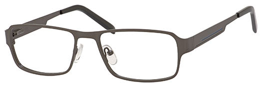 Enhance Eyeglasses 4185 54-17-140  Satin Gunmetal, Brown or Black