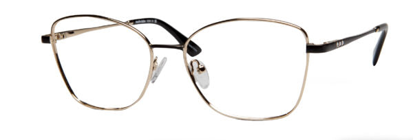 marie claire eyeglasses 6308  55-16-140  Gold/Black or Silver/Purple