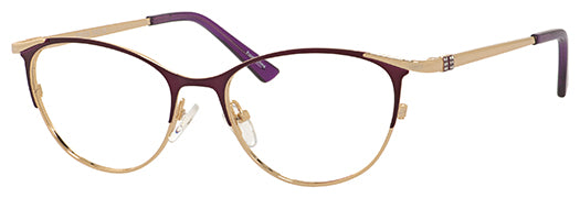 Scott & Zelda  SZ7443  50-16-135  Satin Purple/Gold, Red/Gold