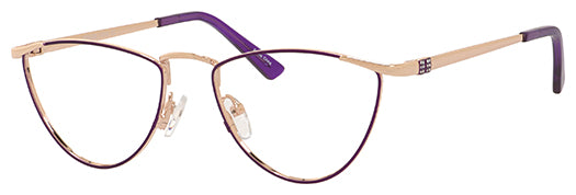 Scott & Zelda  SZ7444  51-17-135  Satin Purple/Gold, Black/Gold