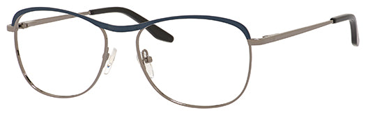 Scott & Zelda  SZ7451  55-17-142  Matte Blue/Gunmetal or Black/Gold