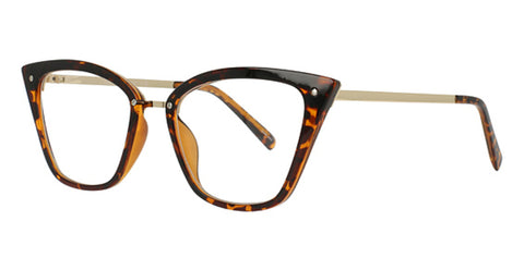 LUMAX Eyeglasses  LU1128   54-18-140   Cobalt, Crystal, Green, Tortoise or Black