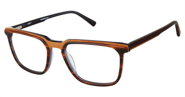 CRUZ Eyeglasses   Venice Blvd   52-17-135   Navy, Caramel or Black