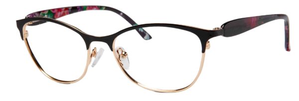 Enhance Eyeglasses 4282   53-18-140   Black, Brown or Purple