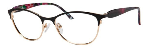 Enhance Eyeglasses 4282   53-18-140   Black, Brown or Purple