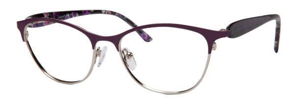 Enhance Eyeglasses 4282   53-18-140   Black, Brown or Purple