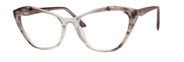Enhance Eyeglasses  4384  57-14-143  Brown, Burgundy or Purple