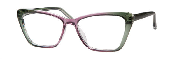 Enhance Eyeglasses 4459  55-17-143   Black/Red, Brown/Grey or Green/Lilac