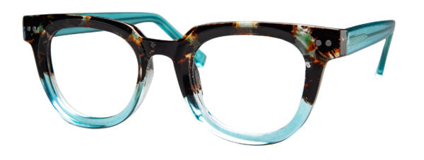 Enhance Eyeglasses  4490  49-22-143  Amber/Mint or Black/Sea