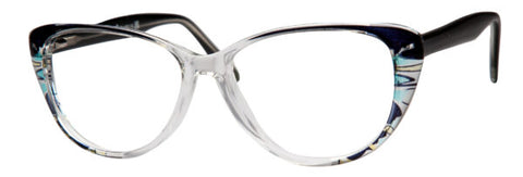 Enhance Eyeglasses 4491   56-15-145   Black, Brown or Plum