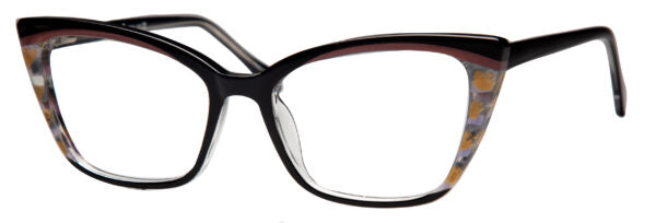 Enhance Eyeglasses 4511   54-18-145  Black, Brown or Grey