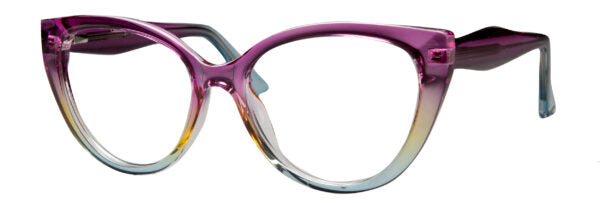 Enhance Eyeglasses 4523   55-18-145   Brown, Grey or Purple