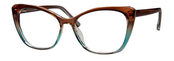 Enhance Eyeglasses 4524   56-16-145   Blue, Brown or Grey