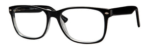 Enhance Eyeglasses 4538   59-19-150   Black/Crystal or Tortoise/Crystal