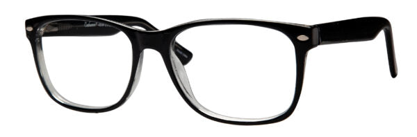 Enhance Eyeglasses 4538  59-19-150   Black/Crystal or Tortoise/Crystal