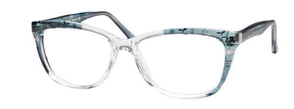 Enhance Eyeglasses  4540   53-18-145   Blue, Brown or Plum
