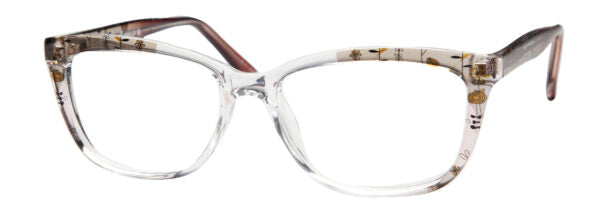 Enhance Eyeglasses  4540   53-18-145   Blue, Brown or Plum