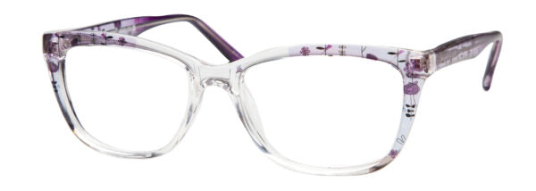 Enhance Eyeglasses  4540   53-18-145   Blue, Brown or Plum