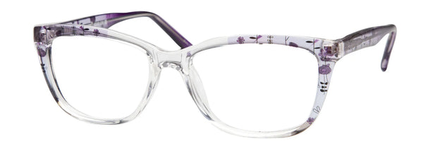 Enhance Eyeglasses  4540   53-18-145   Blue, Brown or Plum
