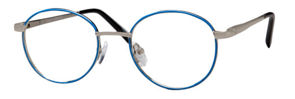 Enhance Eyeglasses 4546   44-17-125   Black/Gold or Blue/Silver