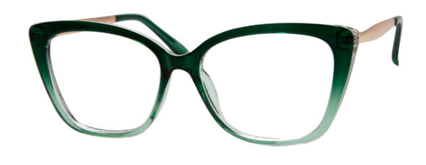 Enhance Eyeglasses 4550   55-16-145   Green Fade or Plum Fade