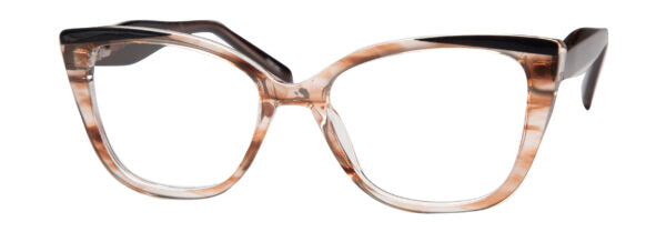 Enhance Eyeglasses 4552   55-18-142    Brown or  Green or Grey