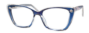 Enhance Eyeglasses 4553   54-18-145    Blue, Burgundy or Grey