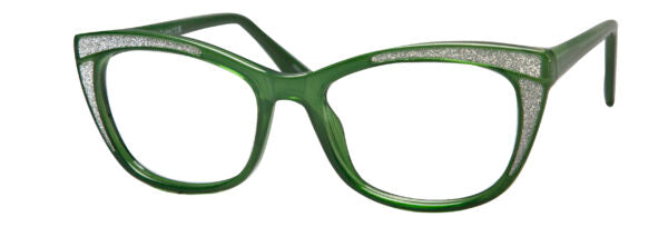Enhance Eyeglasses 4559  52-18-143  Blue, Burgundy, Crystal, Green or Black