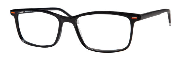 Esquire Eyeglasses 1627   57-17-145   Black, Crystal or Grey Crystal