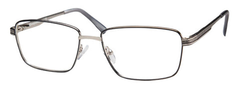 Esquire Eyeglasses 1630   57-17-145   Black/Gunmetal or Brown/Gold