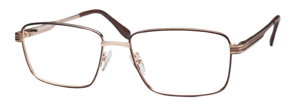 Esquire Eyeglasses 1630   57-17-145   Black/Gunmetal or Brown/Gold