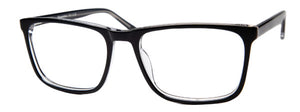 Esquire Eyeglasses 1631   58-19-150   Black/Crystal or Crystal/Tortoise