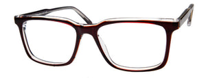 Esquire Eyeglasses 1632   53-17-145   Black/Crystal or Brown