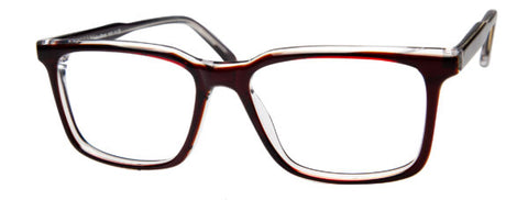 Esquire Eyeglasses 1632   53-17-145   Black/Crystal or Brown