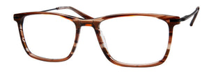 Esquire Eyeglasses 1633   55-17-145   Brown, Crystal or Dark Grey
