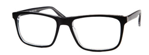Esquire Eyeglasses 1636     55-17-145     Black Crystal or Tortoise Crystal