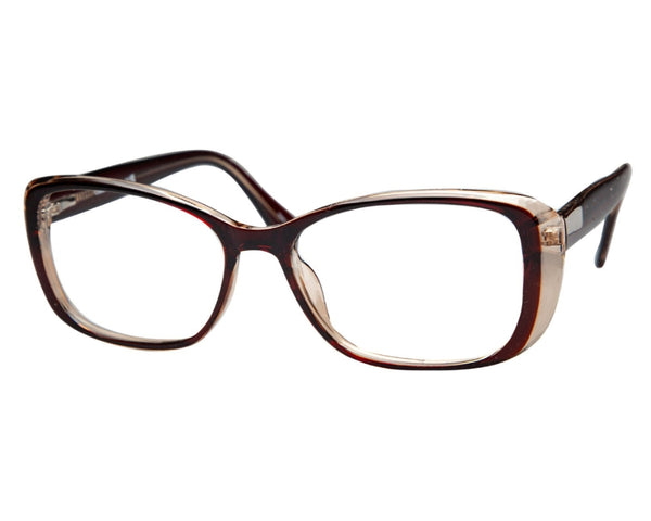 Enhance Eyeglasses  4537  56-17-145   Taupe Crystal, Brown Crystal, Black Crystal
