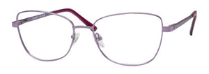 LUMAX Eyeglasses  LU1121   54-16-140   Satin Purple or Satin Brown
