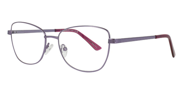 LUMAX Eyeglasses  LU1121   54-16-140   Satin Purple or Satin Brown