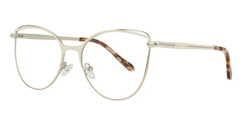 LUMAX Eyeglasses  LU1123  55-17-140  Ivory/Gold or Purple/Gold