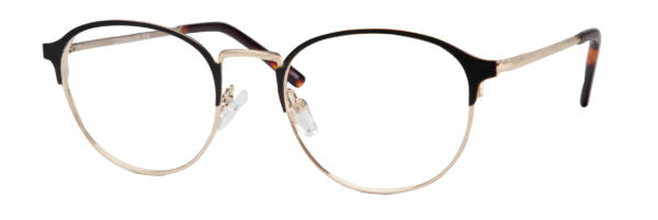 LUMAX Eyeglasses  LU1124  51-20-140   Black/Gold or Black/Gunmetal